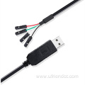 Serial Adapter Debug Cable TX/RX Signal Female Socket